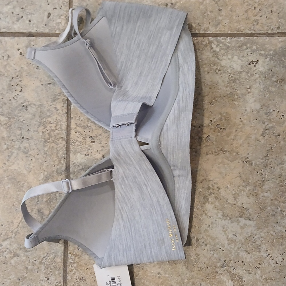 NWT Isaac Mizrahi Gray Women's Bra 36C - Picture 3 of 9